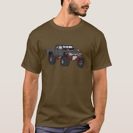 Chevy 4x4 Truck Fans! T-shirt (Voorkant)
