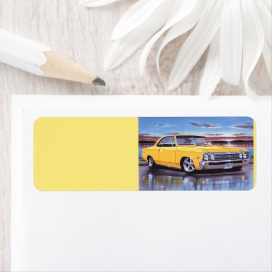 Chevy Adresetiketten Etiket (Insitu)