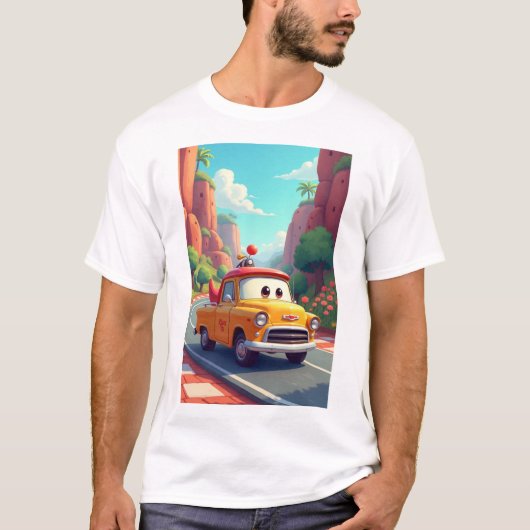 Chevy auto cartoon shirts (Voorkant)