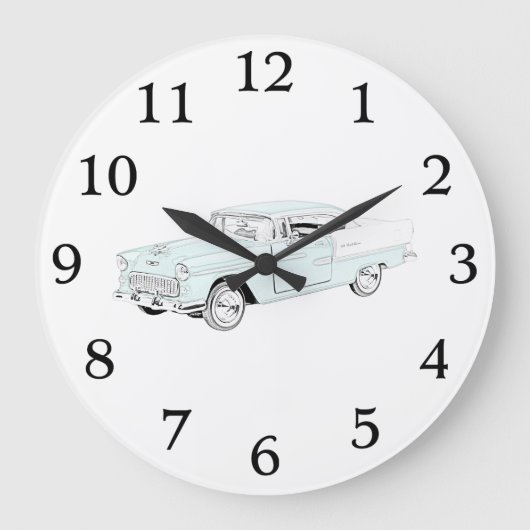 Chevy Bel Air 1955 Grote Klok (Voorkant)