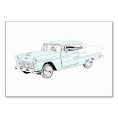 Chevy Bel Air 1955 Kaart (Voorkant)