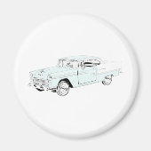 Chevy Bel Air 1955 Magneet (Voorkant)