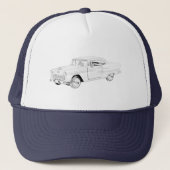 Chevy Bel Air 1955 Trucker Pet (Voorkant)