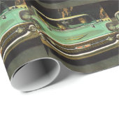 Chevy Bel Air 1957 Cadeaupapier (Rol Hoek)