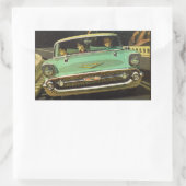 Chevy Bel Air 1957 Rechthoekige Sticker (Tas)