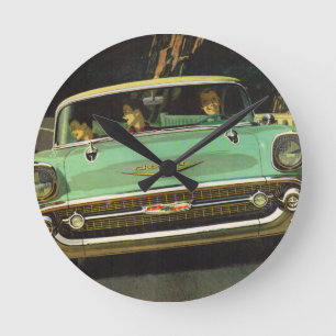 Chevy Bel Air 1957 Ronde Klok