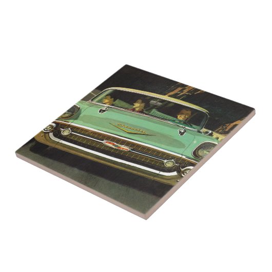 Chevy Bel Air 1957 Tegeltje (Zijkant)