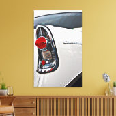Chevy Bel Air 56-staartlicht Canvas Afdruk (Insitu (Woonkamer))