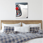 Chevy Bel Air 56-staartlicht Canvas Afdruk (Insitu (Slaapkamer))