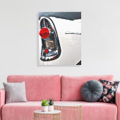 Chevy Bel Air 56-staartlicht Canvas Afdruk (Insitu (Woonkamer))