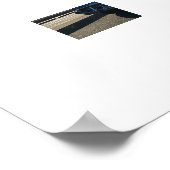 "Chevy Bel Air at Venice Beach." Poster (Hoek)