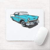 Chevy Bel Air - Blue Muismat (Met muis)