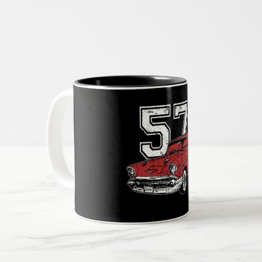 Chevy Bel Air Coffee Mok 1957 (Voorkant links)