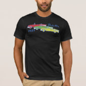 Chevy Bel Air Convertible Classic Car 1957 T-shirt (Voorkant)