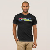 Chevy Bel Air Convertible Classic Car 1957 T-shirt (Voorkant volledig)