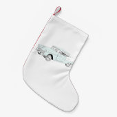 Chevy Bel Air Drawing 1955 Kleine Kerstsok (Voorkant (Hangend))