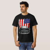 Chevy Bel Air Front Grill Uitzicht 1957 T-shirt (Voorkant volledig)