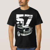 Chevy Bel Air Front Side Uitzicht Silhouette T-shirt (Voorkant)