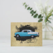 Chevy Bel Air - Klassieke auto's - Briefkaart (Staand voorkant)