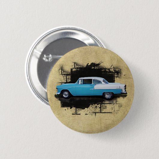 Chevy Bel Air - Klassieke auto's - Button (Voorkant /achterkant)