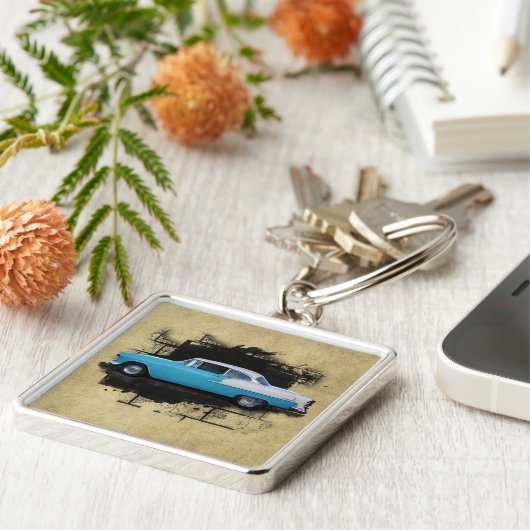 Chevy Bel Air - Klassieke Sleutelhanger (Zijkant)