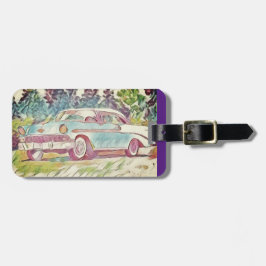 Chevy Bel Air Painting Bagagelabel