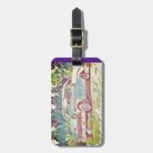 Chevy Bel Air Painting Bagagelabel (Voorkant verticaal)