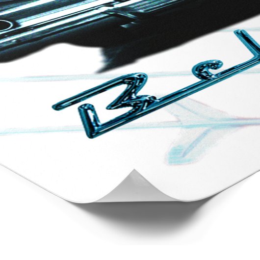 Chevy Bel Air poster (Hoek)