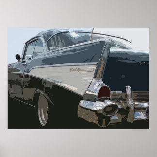 Chevy Bel Air Poster