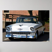 Chevy Bel Air Poster 1955 (Voorkant)