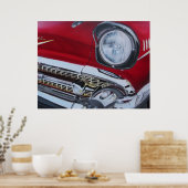 Chevy Bel Air Poster 1957 (Keuken)