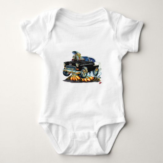 Chevy Belair Black Car 1955 Romper (Voorkant)