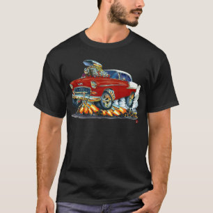 Chevy Belair Maroon Car. 1955 T-shirt