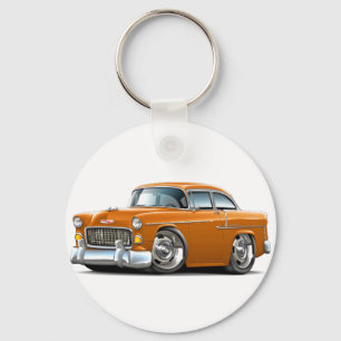 Chevy Belair Oranje auto 1955 Sleutelhanger