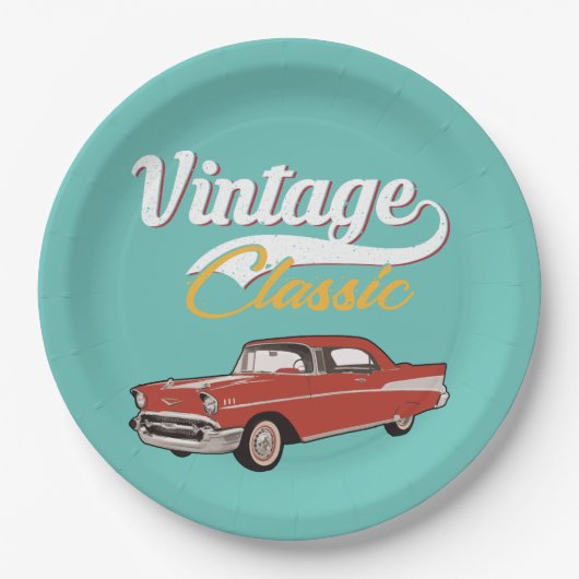 Chevy Belair Papieren Bordje (Voorkant)