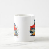 Chevy Belair Red Car 1955 Koffiemok (Center)