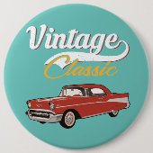 Chevy Belair Ronde Button 6,0 Cm (Voorkant)