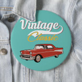 Chevy Belair Ronde Button 6,0 Cm (In situ)