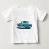 Chevy Belair Turquoise-White 1955 (Voorkant)