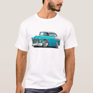 Chevy Belair Turquoise-White 1955 T-shirt
