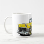 Chevy Belair Yellow-White Car 1956 Koffiemok (Links)