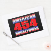 chevy big block 454 rechthoekige sticker (Envelop)