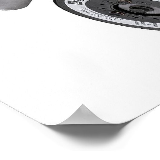 Chevy Big Block Engine Poster (Hoek)