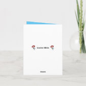 Chevy Birthday Kaart 1957 (Achterkant)