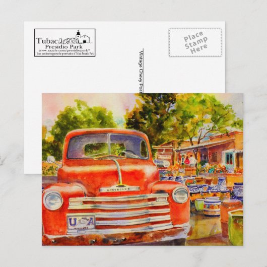  Chevy-Briefkaart Briefkaart (Voorkant / Achterkant)