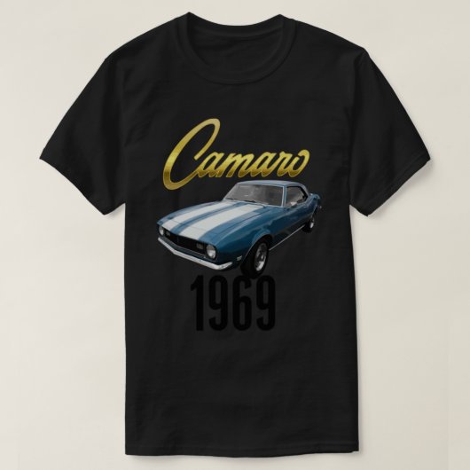 Chevy Camaro 1969 Chevy Camaro Pace Car T-shirt (Design voorkant)