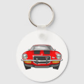 Chevy Camaro 1973 Sleutelhanger (Voorkant)