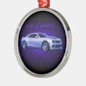 Chevy: Camaro 2012 Metalen Ornament (Links)