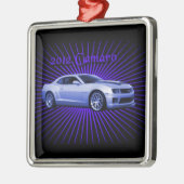 Chevy: Camaro 2012 Metalen Ornament (Links)