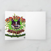 Chevy Camaro Black SS Kaart (Binnen)